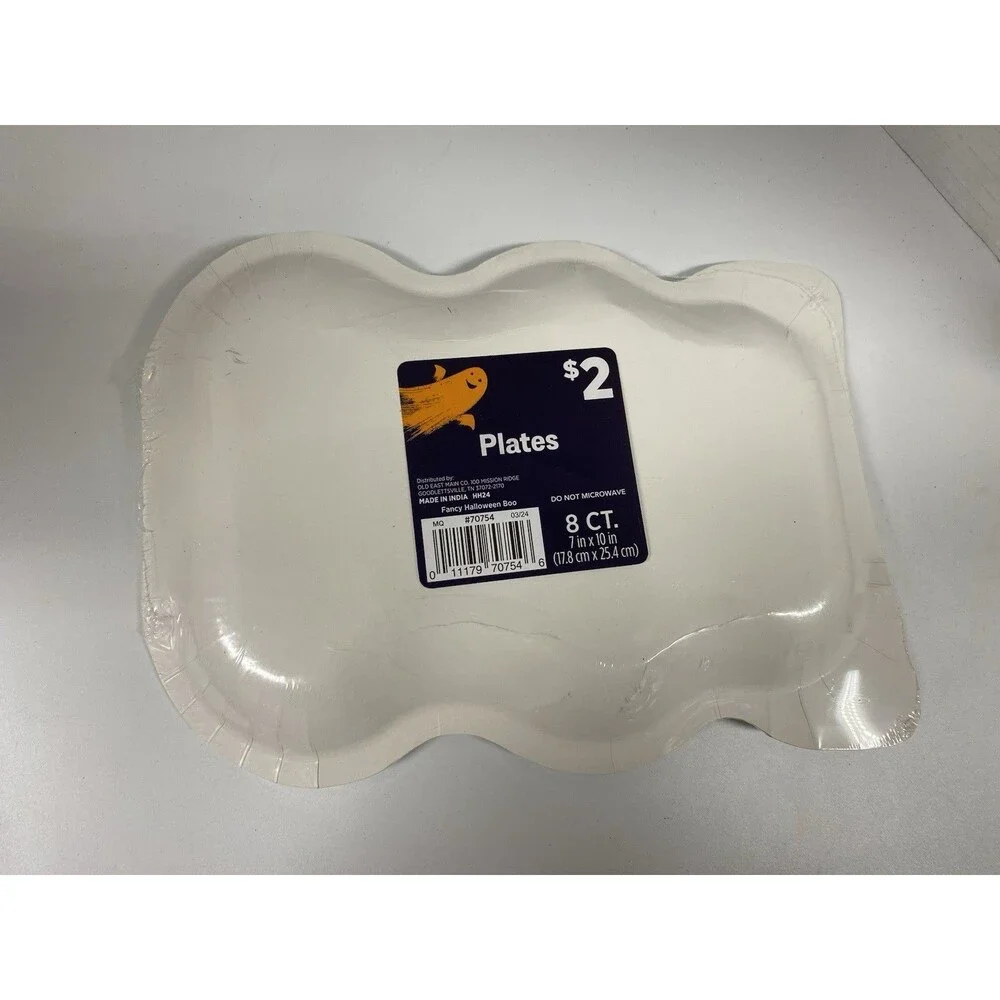 Halloween party supplies Plates, Cups, Napkins And decorations Party Of 8 #315